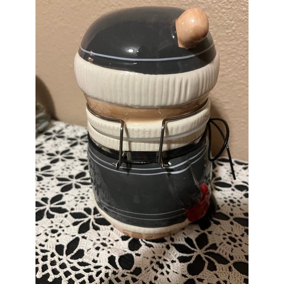 Reindeer canister candy jar - Picture 4 of 8